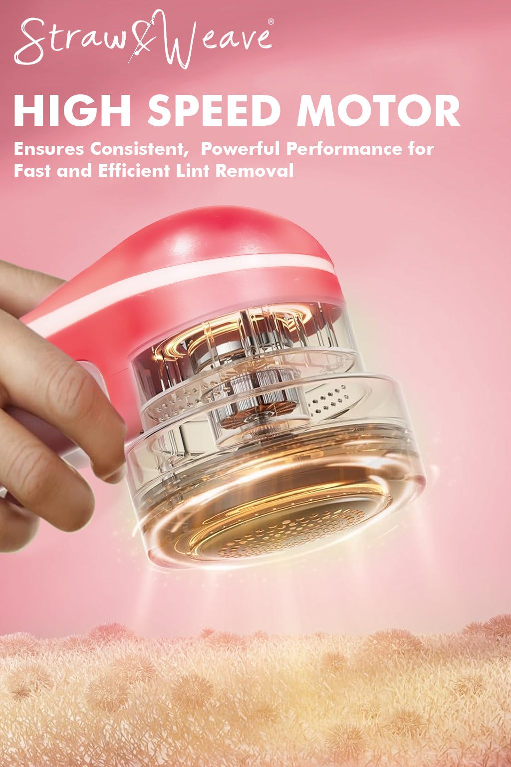 Lint Remover for Clothes with 6 Blades, Lint Roller for Clothes | RUA Remover Machine | Electric Lint Remover | 1 Year Warranty