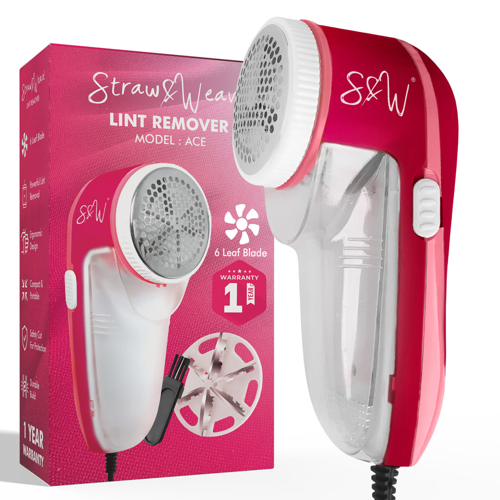 Lint Remover for Clothes with 6 Blades, Lint Roller for Clothes | RUA Remover Machine | Electric Lint Remover | 1 Year Warranty